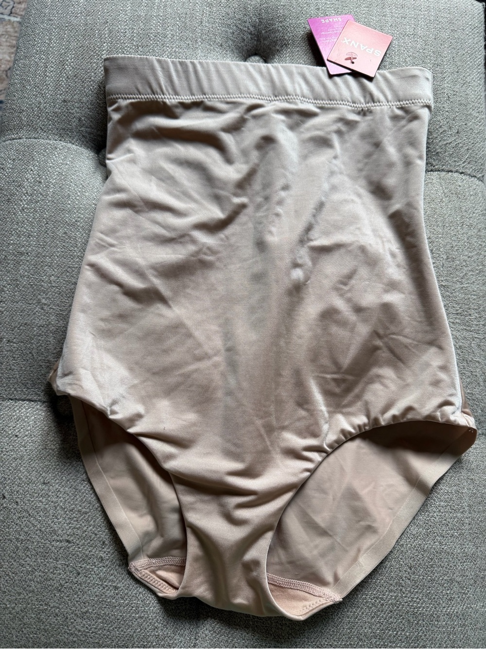 SPANX Nude High-Waisted Shaping Brief
